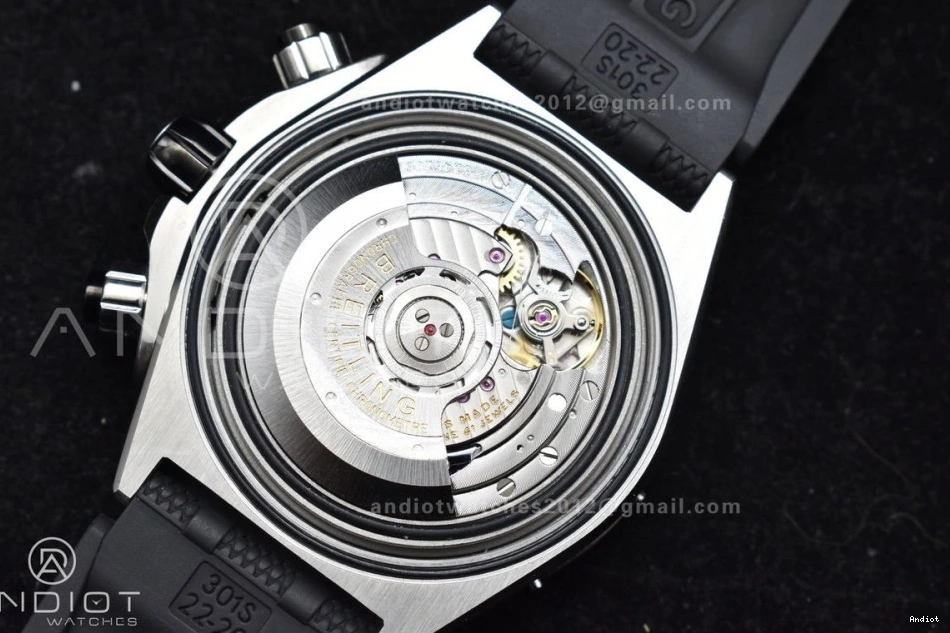 Robber Edition Green Chronomat BLSF On A7750 44mm Bracelet Best SS 1:1 B01 Dial 0325